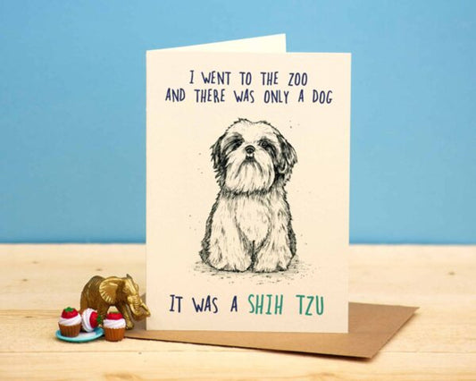 Bewilderbeest Card DOG zoo