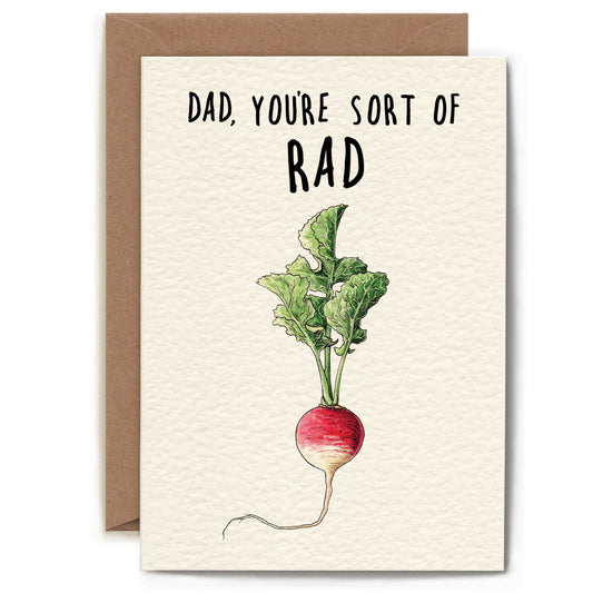 Bewilderbeest Card RADDISH dad