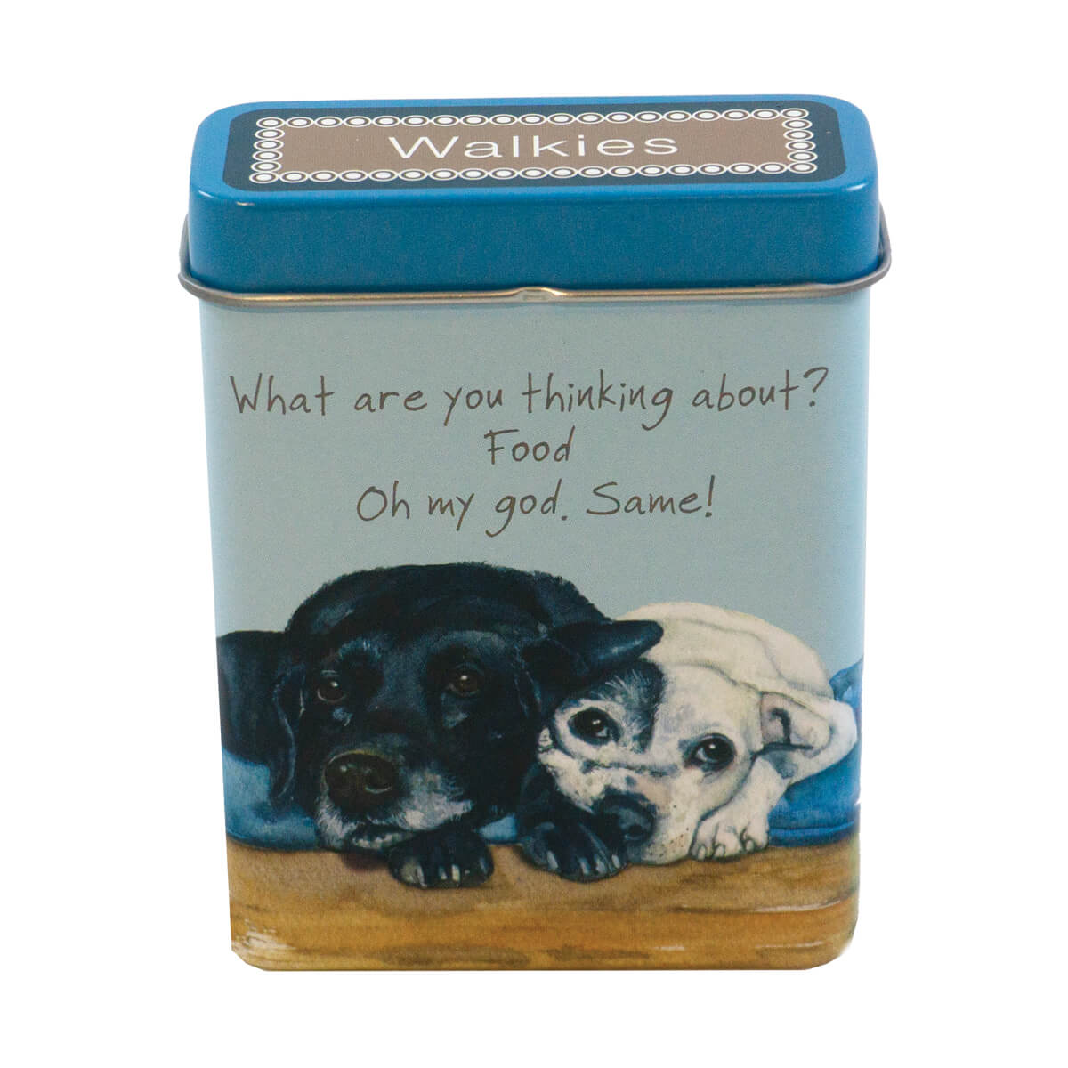 The Little Dog Laughed Treat Tin LABRADOR STAFFIE