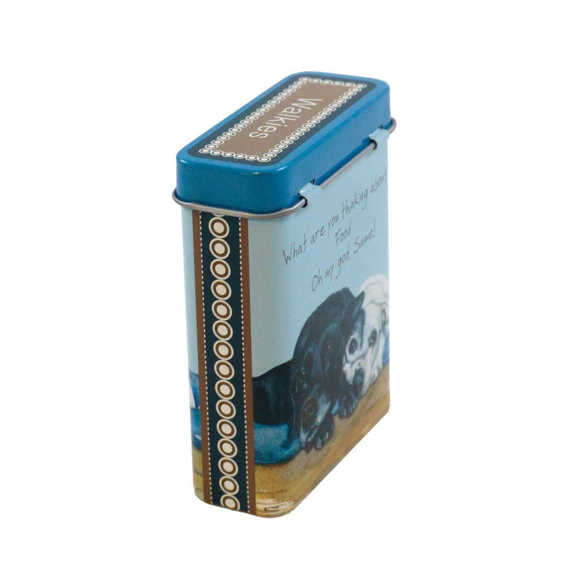 The Little Dog Laughed Treat Tin LABRADOR STAFFIE