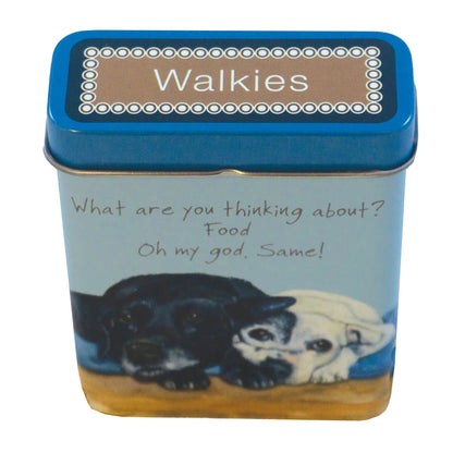 The Little Dog Laughed Treat Tin LABRADOR STAFFIE