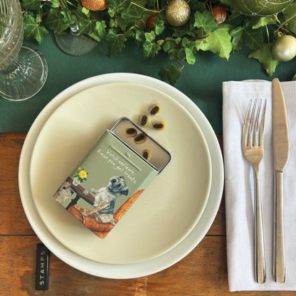 The Little Dog Laughed Treat Tin BORDER TERRIER biscuits