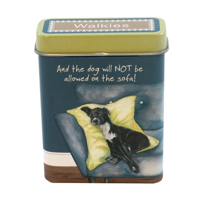 The Little Dog Laughed Treat Tin SPANIEL X pillow