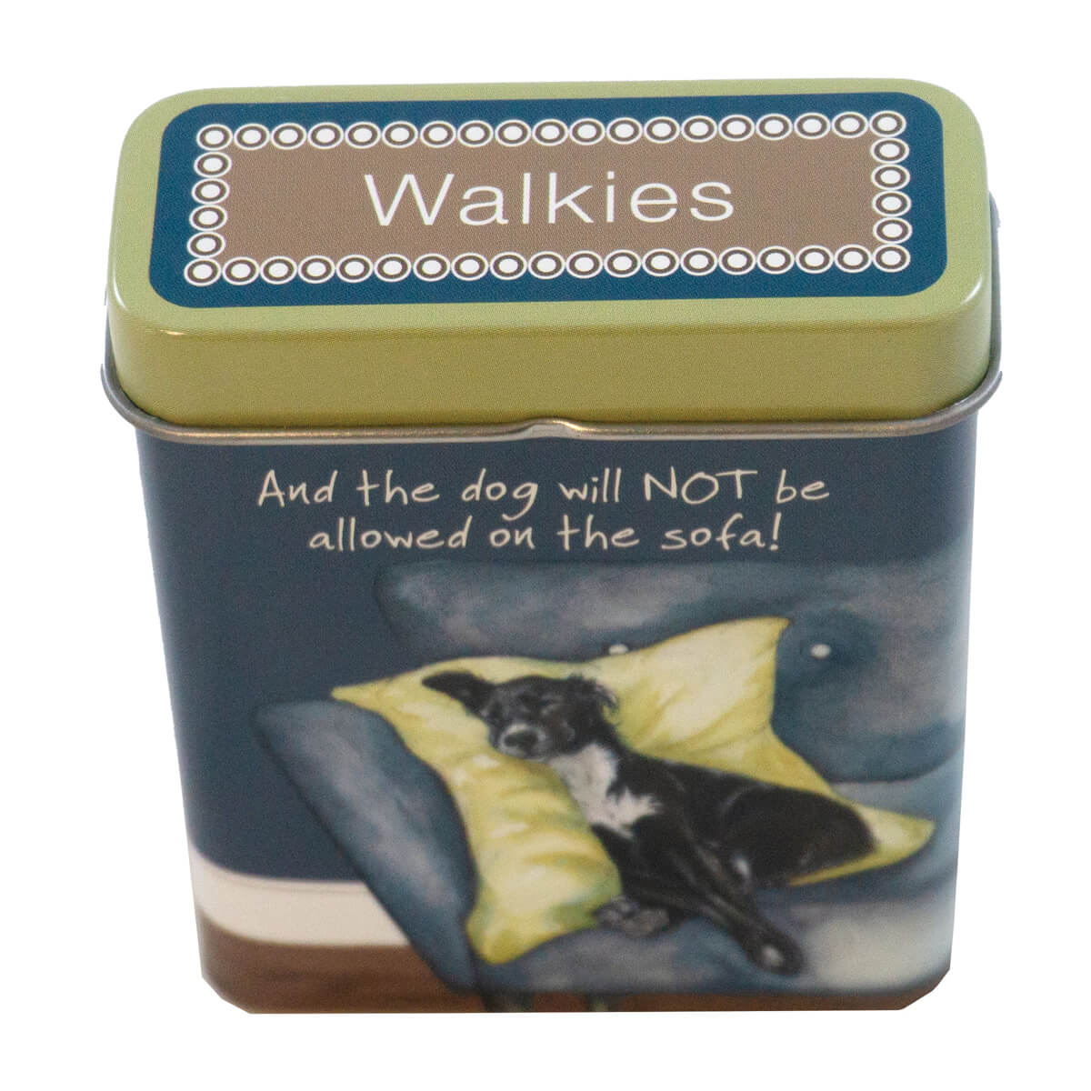 The Little Dog Laughed Treat Tin SPANIEL X pillow