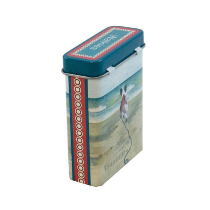 The Little Dog Laughed Treat Tin TERRIER beach escape