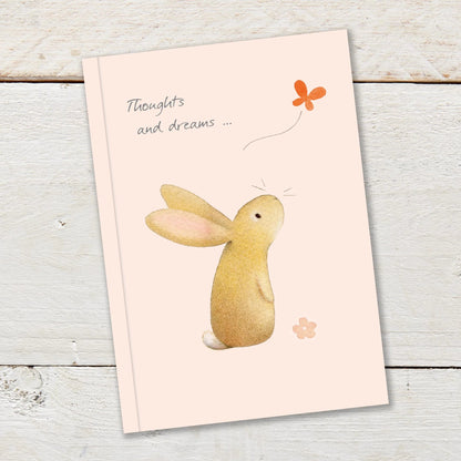 Ginger Betty Notebook A6 RABBIT BUTTERFLY