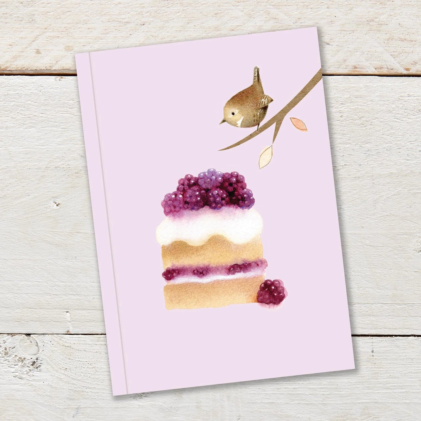 Ginger Betty Notebook A6 WREN cake