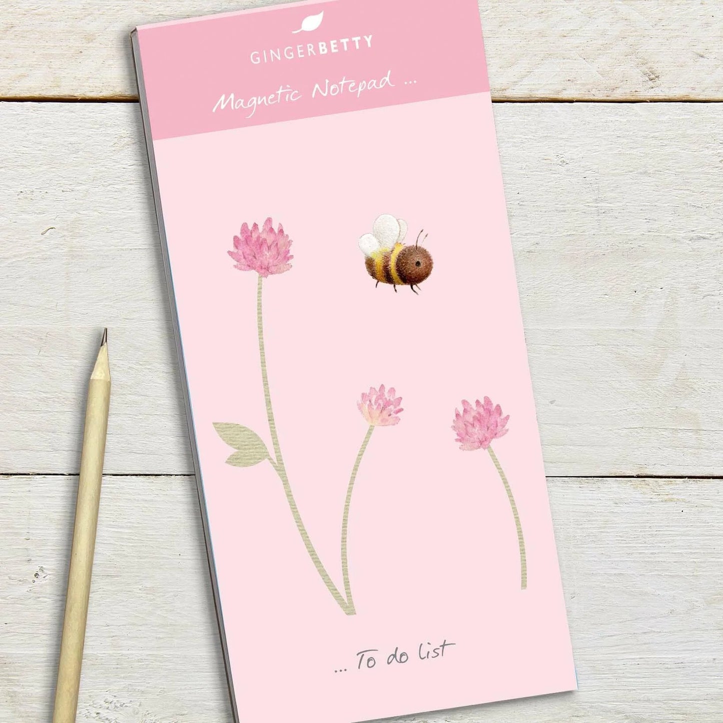 Ginger Betty Magnetic Notepad BEE