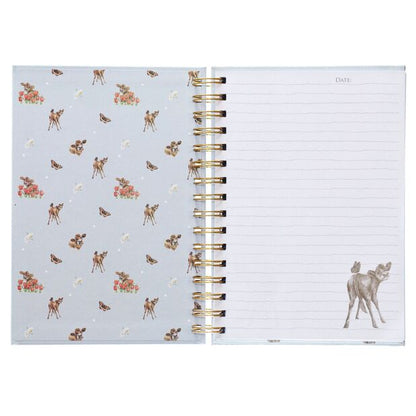 Wrendale Spiral Notebook A5 COW