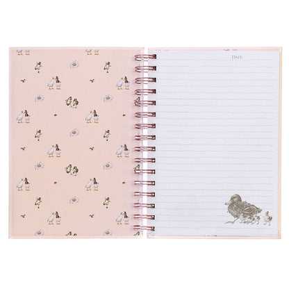 Wrendale Spiral Notebook A5 DUCKS