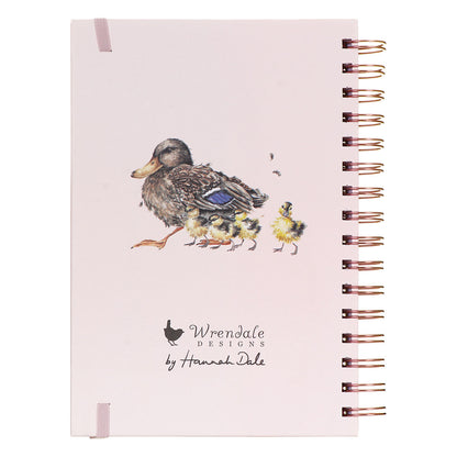 Wrendale Spiral Notebook A5 DUCKS