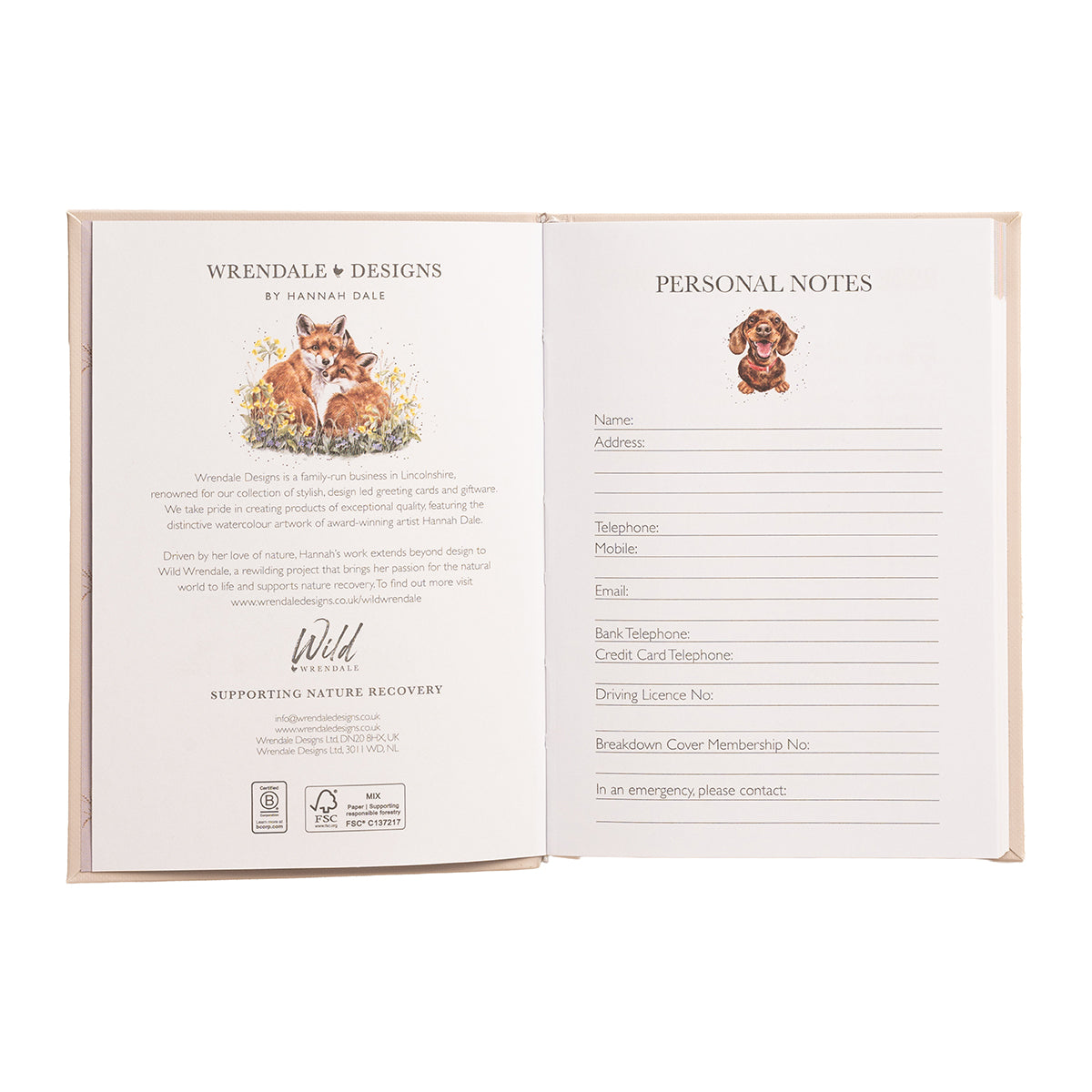 Wrendale Designs 2027 Diary Planner COUNTRY SET