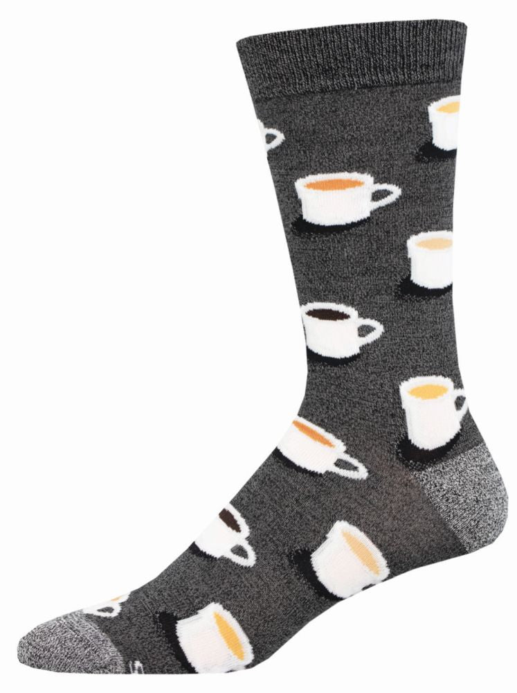 Socksmith Socks Large (men) COFFEE charcoal