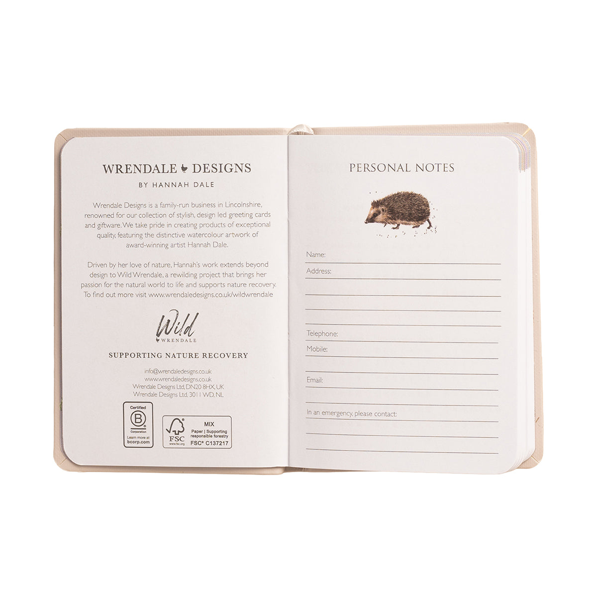 Wrendale Designs 2027 Diary A7 Mini COUNTRY SET