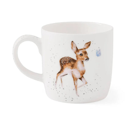 Wrendale Designs Mug DEER red poppies