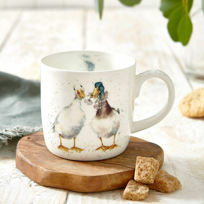 Wrendale Designs Mug DUCKS daisies