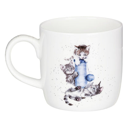 Wrendale Designs Mug CATS pink sofa