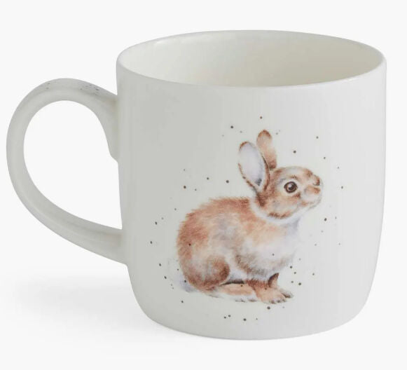 Wrendale Designs Mug Rabbit yellow butterfly