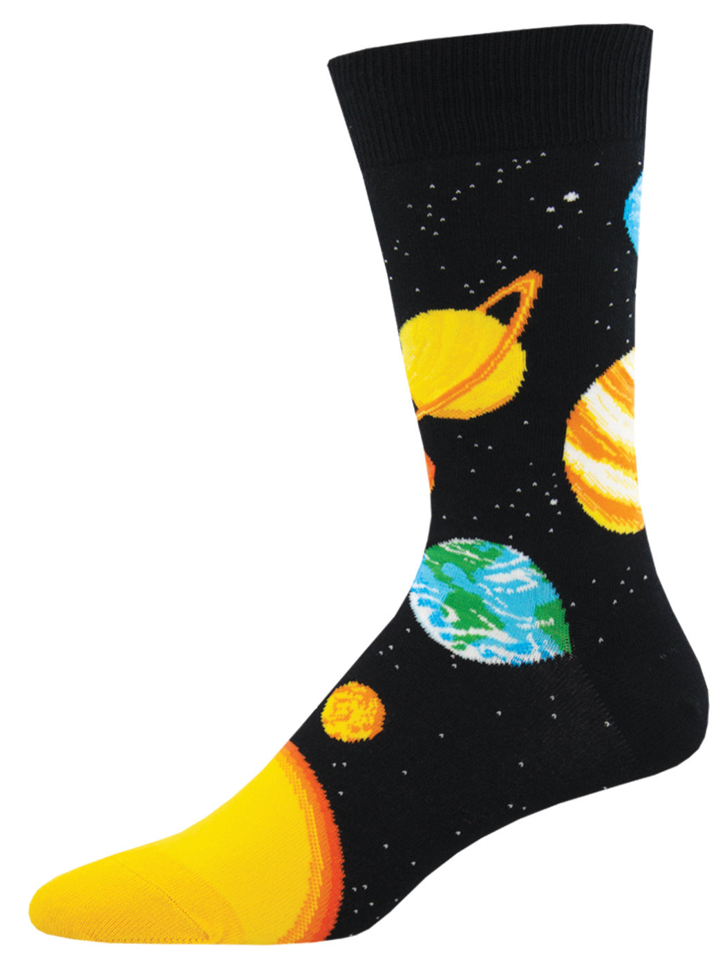 Socksmith Socks Large (men) PLANETS black