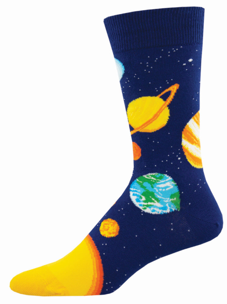 Socksmith Socks Large (men) PLANETS blue