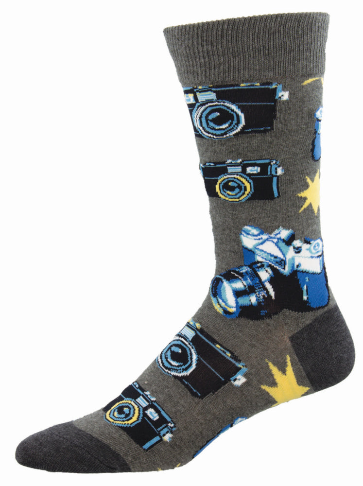 Socksmith Socks Large (men) CAMERAS grey