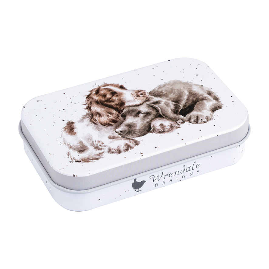 Wrendale Designs mini Keepsake Tin DOGS two