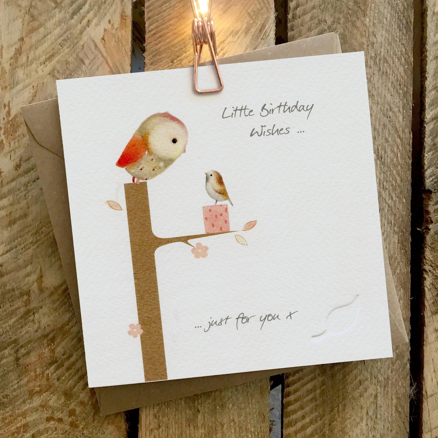 Ginger Betty Birthday card OWL bird