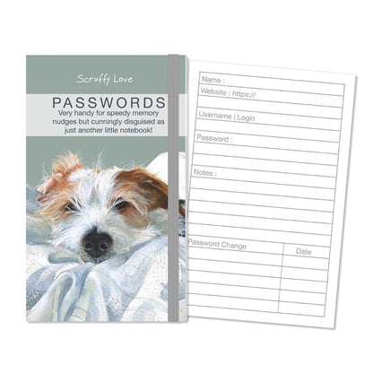 The Little Dog Laughed Password Book ROUGH-COAT JR