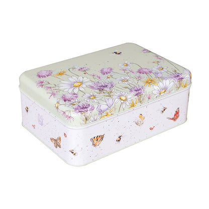 Wrendale Designs Tin Keepsake FLOWER MEADOW sage