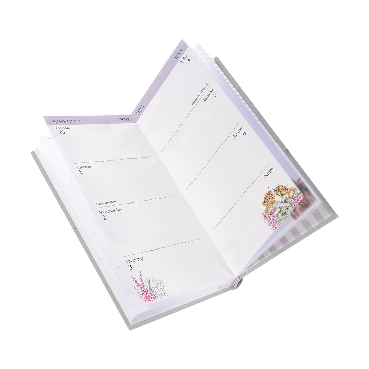 Wrendale Designs 2025 Diary Slim COUNTRY SET