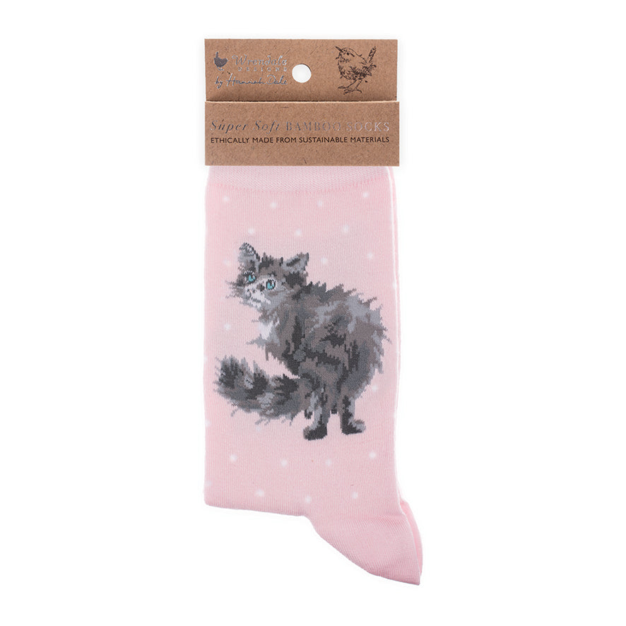 Wrendale Designs Socks Medium CAT