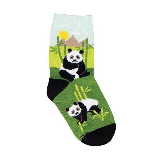 Socksmith Socks Kids 2-4 yrs HAPPY PANDA green