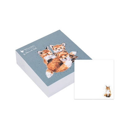 Wrendale Designs Sticky Notes FOX CUBS