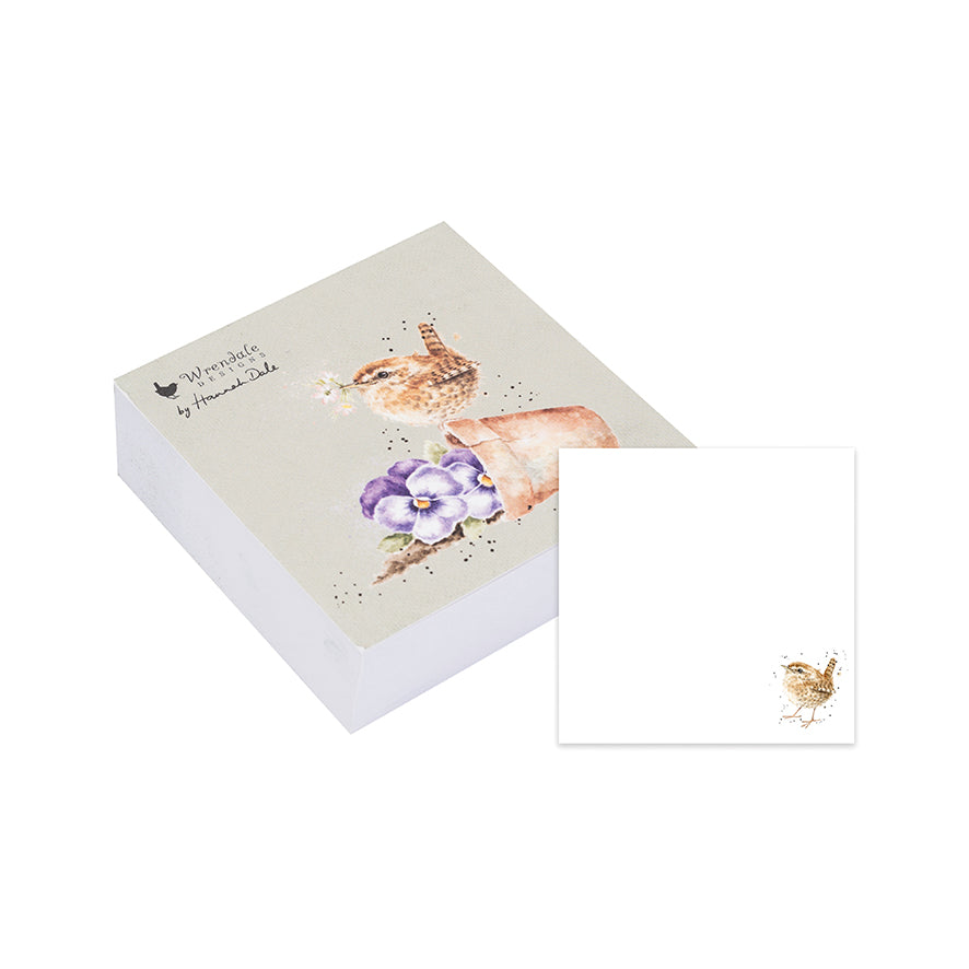 Wrendale Designs Sticky Notes WREN pansies