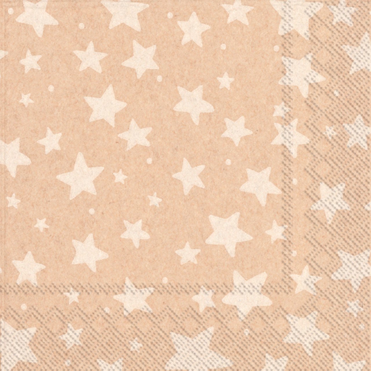 Christmas Napkins champagne  STARRY SKY stars