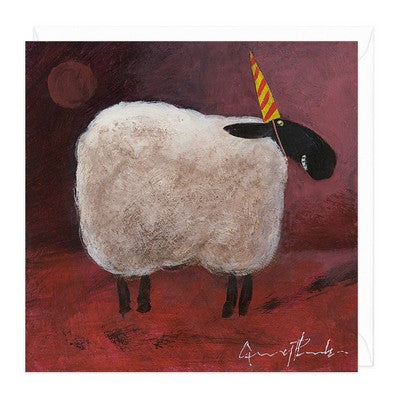 Christmas card CHRISTMAS SHEEP