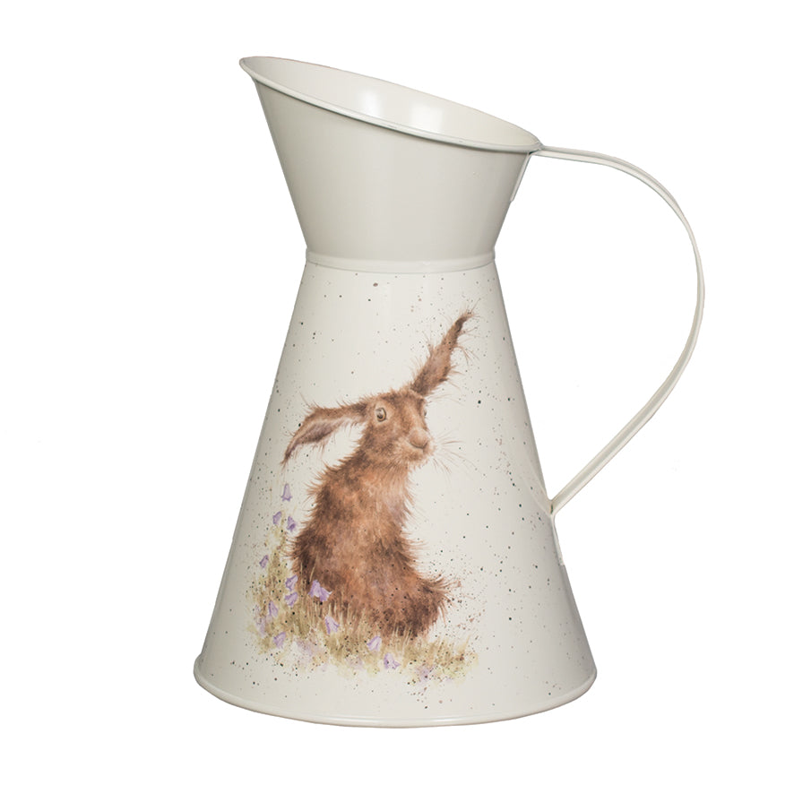 Wrendale Designs Tin Flower Jug HARE