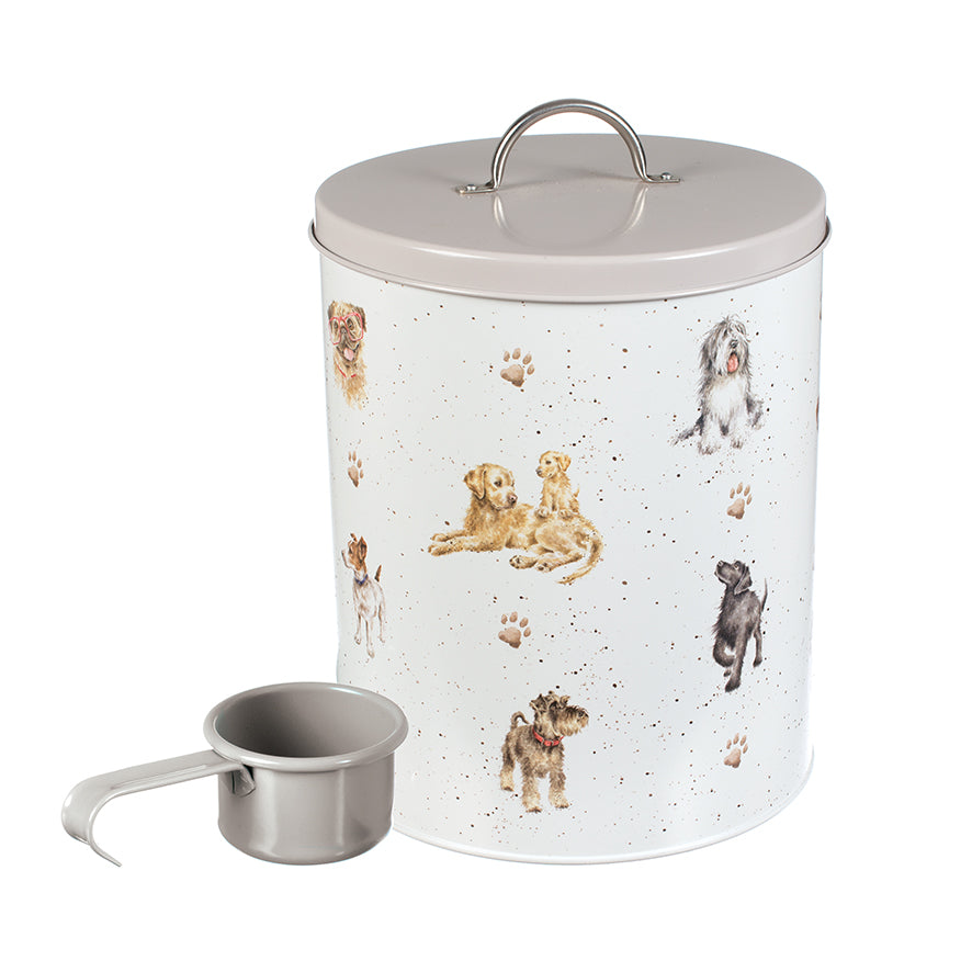 Wrendale Designs Tin Pet Food DOG mushroom