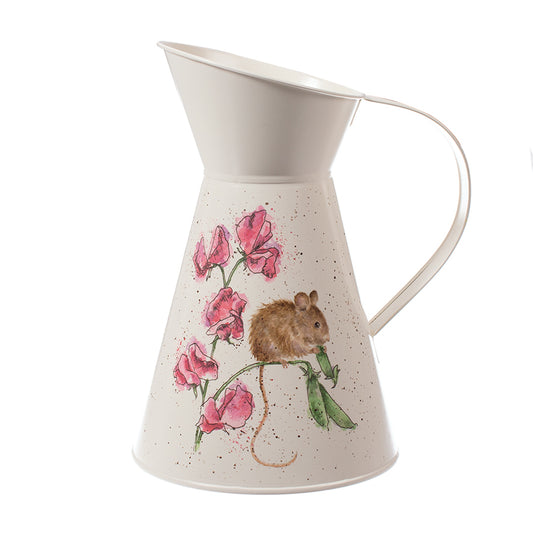 Wrendale Designs Tin Flower Jug MOUSE