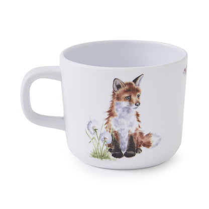 Wrendale Little Wren Royal Worcester Cup FOX CUBS