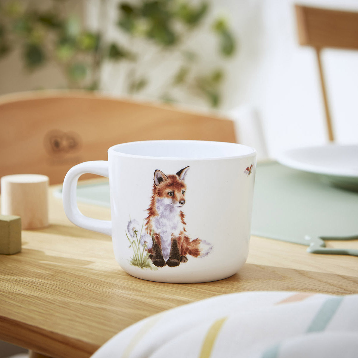 Wrendale Little Wren Royal Worcester Cup FOX CUBS