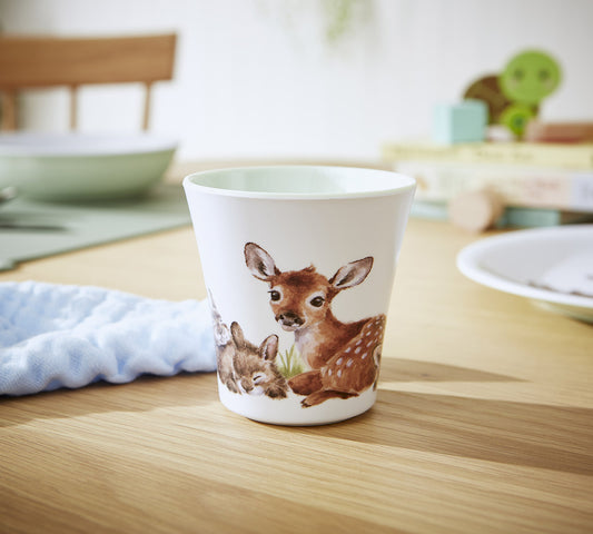 Wrendale Little Wren Royal Worcester Beaker DEER