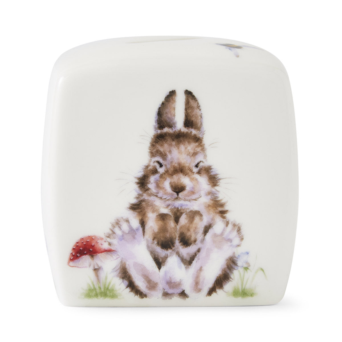 Wrendale Little Wren Royal Worcester porcelain Money Box FOX CUB