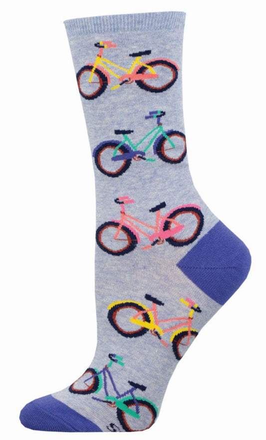 Socksmith Socks Medium (women) BIKES blue