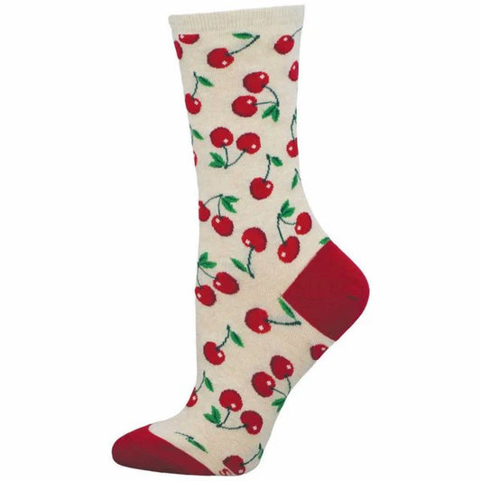 Socksmith Socks Medium (women) CHERRIES orchard