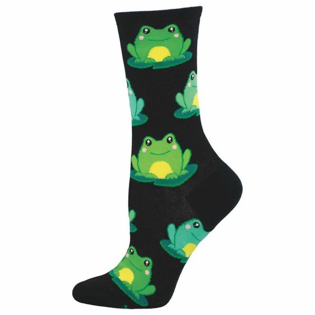 Socksmith Socks Medium (women) FROGS lily pad