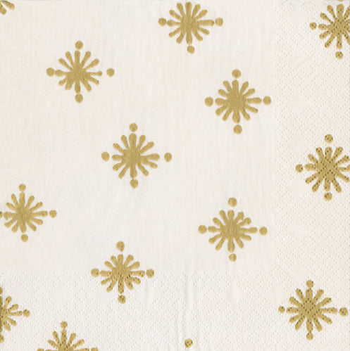 Christmas Napkins ivory STARRY IVORY