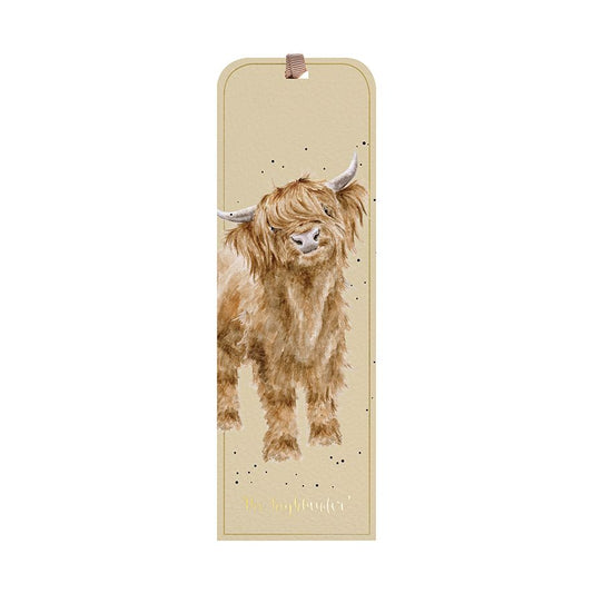 Wrendale Designs Bookmark HIGHLAND COW