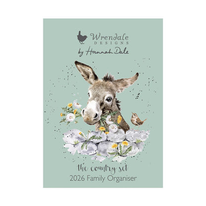 Wrendale Designs 2026 Calendar Organiser COUNTRY SET