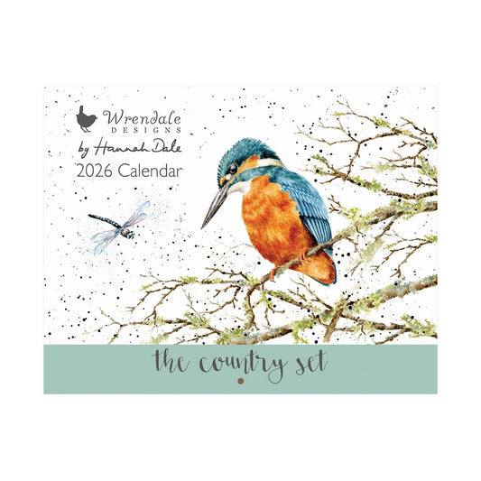 Wrendale Designs 2026 Calendar Landscape COUNTRY SET